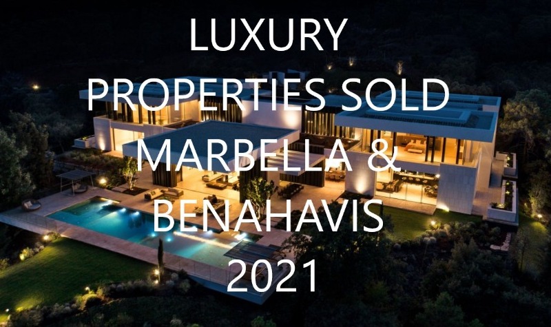 Marbella Rocks - Luxury Villas Sold in 2021